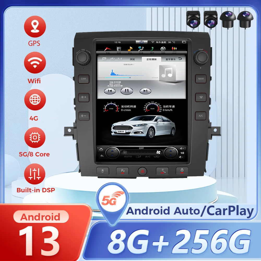 12.1“Android 13 For Nissan Titan 2010-2019 Android Car Radio Multimedia Video Player Carplay Autoradio Stereo GPS Navi Head Unit
12.1“Android 13 For Nissan Titan 2010-2019 Android Car Radio Multimedia Video Player Carplay Autoradio Stereo GPS Navi Head Unit
