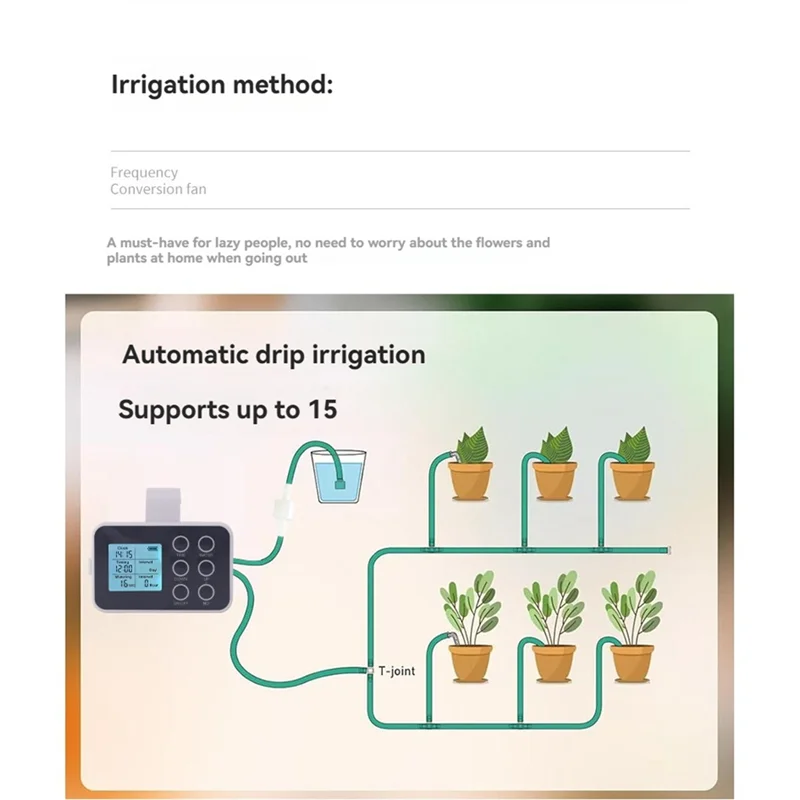 ABBO-Smart Automatic Watering System Smart Automatic Watering Timer With Adjustable Dripper
ABBO-Smart Automatic Watering System Smart Automatic Watering Timer With Adjustable Dripper