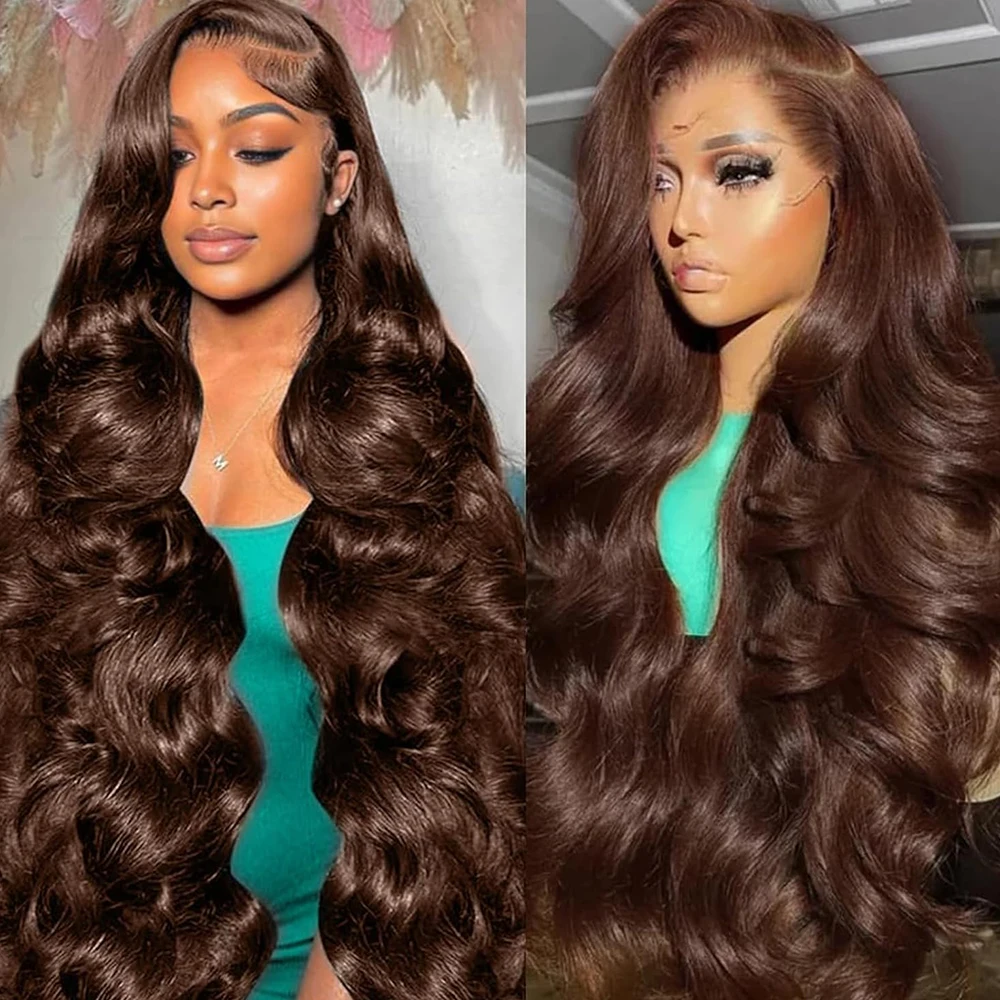 Body Wave Human Hair Wig 4# Body Wave Lace Frontal Wigs 13x4 Pre Plucked Ombre Chocolate Brown 13x6 Lace Front Wig Human Hair
Body Wave Human Hair Wig 4# Body Wave Lace Frontal Wigs 13x4 Pre Plucked Ombre Chocolate Brown 13x6 Lace Front Wig Human Hair