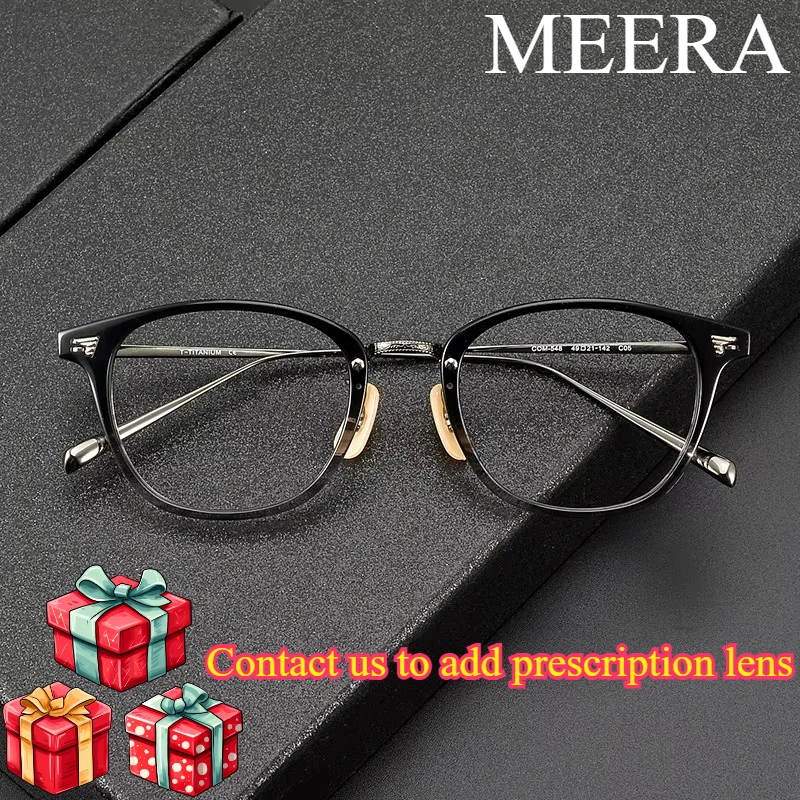 New York Brand Vintage Square Glasses Acetate and Titanium Simplicity Optical Frame Fashion High Quality Spectacles Eyeglasses
New York Brand Vintage Square Glasses Acetate and Titanium Simplicity Optical Frame Fashion High Quality Spectacles Eyeglasses