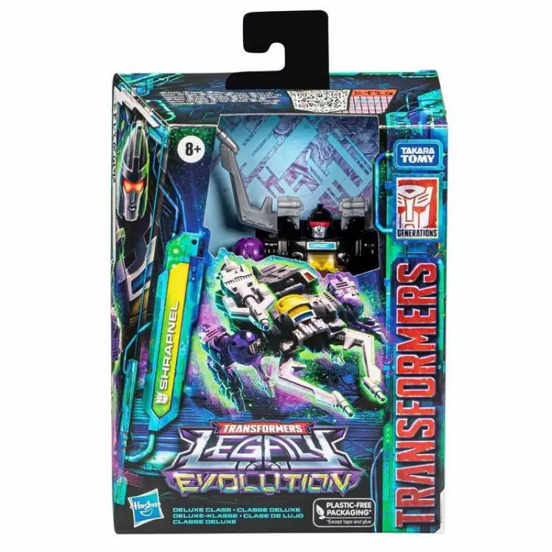 TAKARA TOMY Трансформеры Toys Legacy Evolution Shrapnel Deluxe Class 5,5-дюймовая фигурка в подарок F7192
TAKARA TOMY Трансформеры Toys Legacy Evolution Shrapnel Deluxe Class 5,5-дюймовая фигурка в подарок F7192