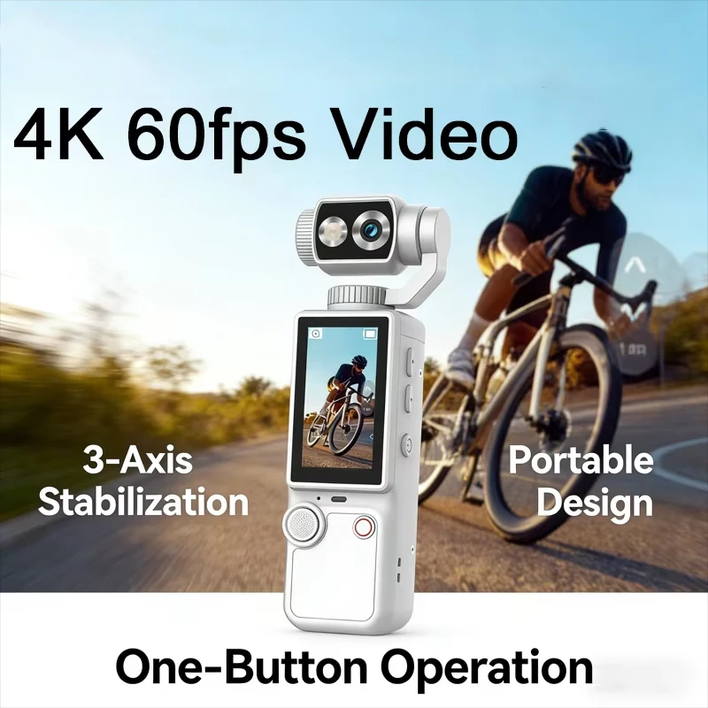 Портативная экшн-камера 1080p HD для активного отдыха с Wi-Fi, карманная видеокамера для приключений и ежедневной записи, новинка 2026 года
Портативная экшн-камера 1080p HD для активного отдыха с Wi-Fi, карманная видеокамера для приключений и ежедневной записи, новинка 2026 года