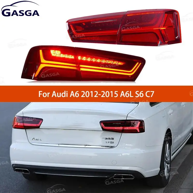 Car Taillight For Audi A6 2012-2015 A6L C7 With Sequential Dynamic Turn Signal Brake Lights Rear Lamp Tail Light Assembly
Car Taillight For Audi A6 2012-2015 A6L C7 With Sequential Dynamic Turn Signal Brake Lights Rear Lamp Tail Light Assembly