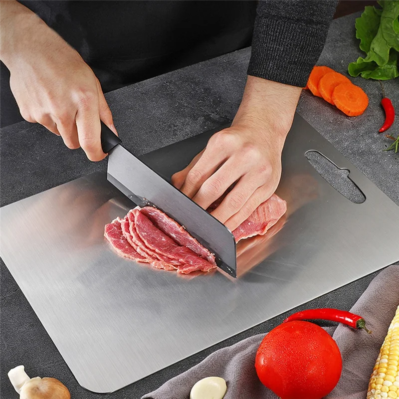 ELOS-Titanium Alloy Cutting Board, Suitable For Home Kitchen Cooking, Outdoor Camping, Hiking And Backpacking.
ELOS-Titanium Alloy Cutting Board, Suitable For Home Kitchen Cooking, Outdoor Camping, Hiking And Backpacking.