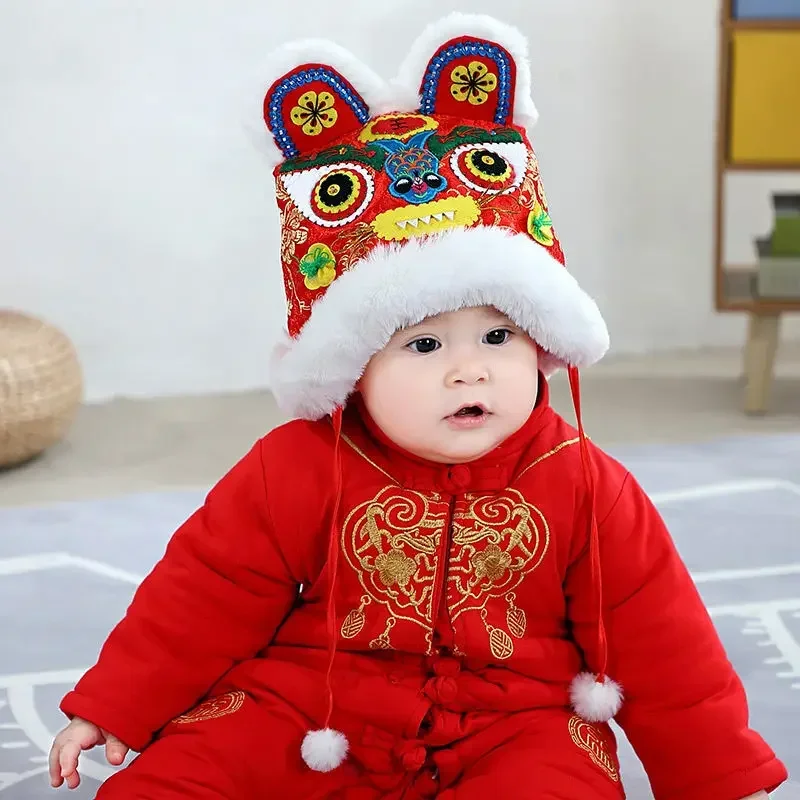 Китайские костюмы, аксессуары, ручной работы, шапка для новорожденных, традиционная Женская зимняя шапка для новогоднего дня рождения для маленьких мальчиков и девочек
Китайские костюмы, аксессуары, ручной работы, шапка для новорожденных, традиционная Женская зимняя шапка для новогоднего дня рождения для маленьких мальчиков и девочек
