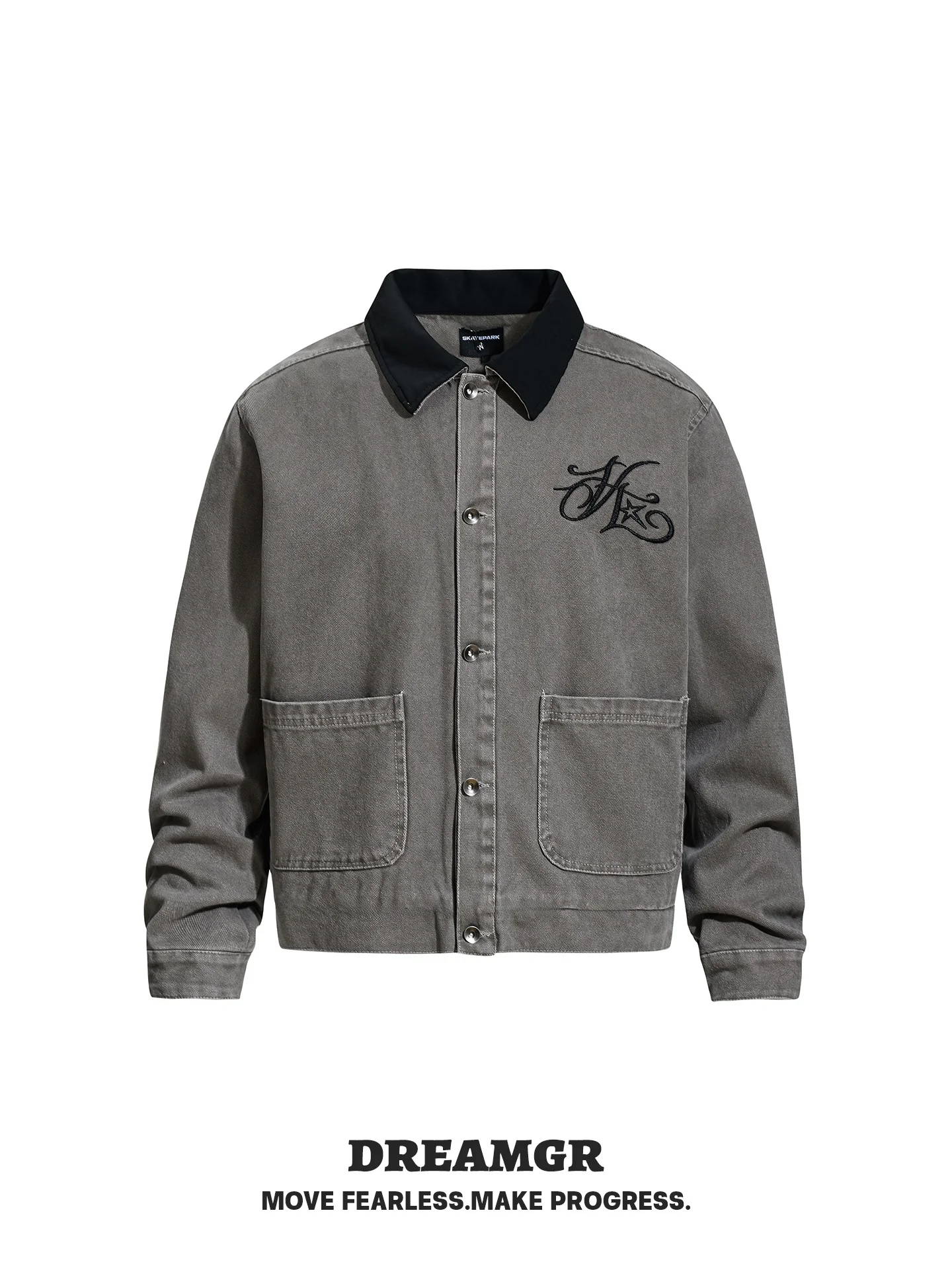 American High Street Letter Embroidery Large ket Work Jaet Men's Women's Trendy Brand High Sensation Color Blo Collar ...
American High Street Letter Embroidery Large ket Work Jaet Men's Women's Trendy Brand High Sensation Color Blo Collar ...