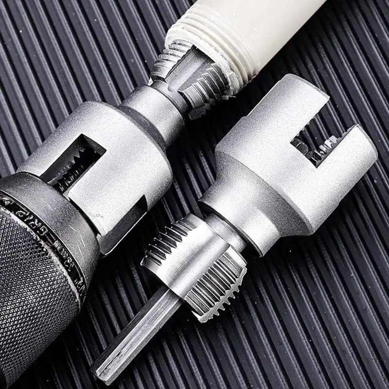Screw Extractor Water Pipe Thread Opener Electric Drill Equipment Double-End Design Repair Gadget for Professionals Beginners
Screw Extractor Water Pipe Thread Opener Electric Drill Equipment Double-End Design Repair Gadget for Professionals Beginners