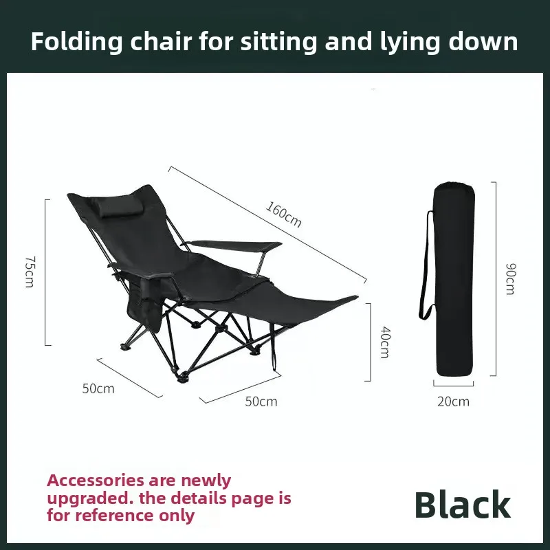 Portable Outdoor Folding Camping Chair Multifunctional Leisure Recliner Chair Lightweight Foldable Seat for Camping, Fishing, Beach, Picnic, Garden and Outdoor Activities, Sturdy Oxford Fabric & Stable Frame, Easy to Carry & Store, US Local Fast Shipping
Portable Outdoor Folding Camping Chair Multifunctional Leisure Recliner Chair Lightweight Foldable Seat for Camping, Fishing, Beach, Picnic, Garden and Outdoor Activities, Sturdy Oxford Fabric & Stable Frame, Easy to Carry & Store, US Local Fast Shipping