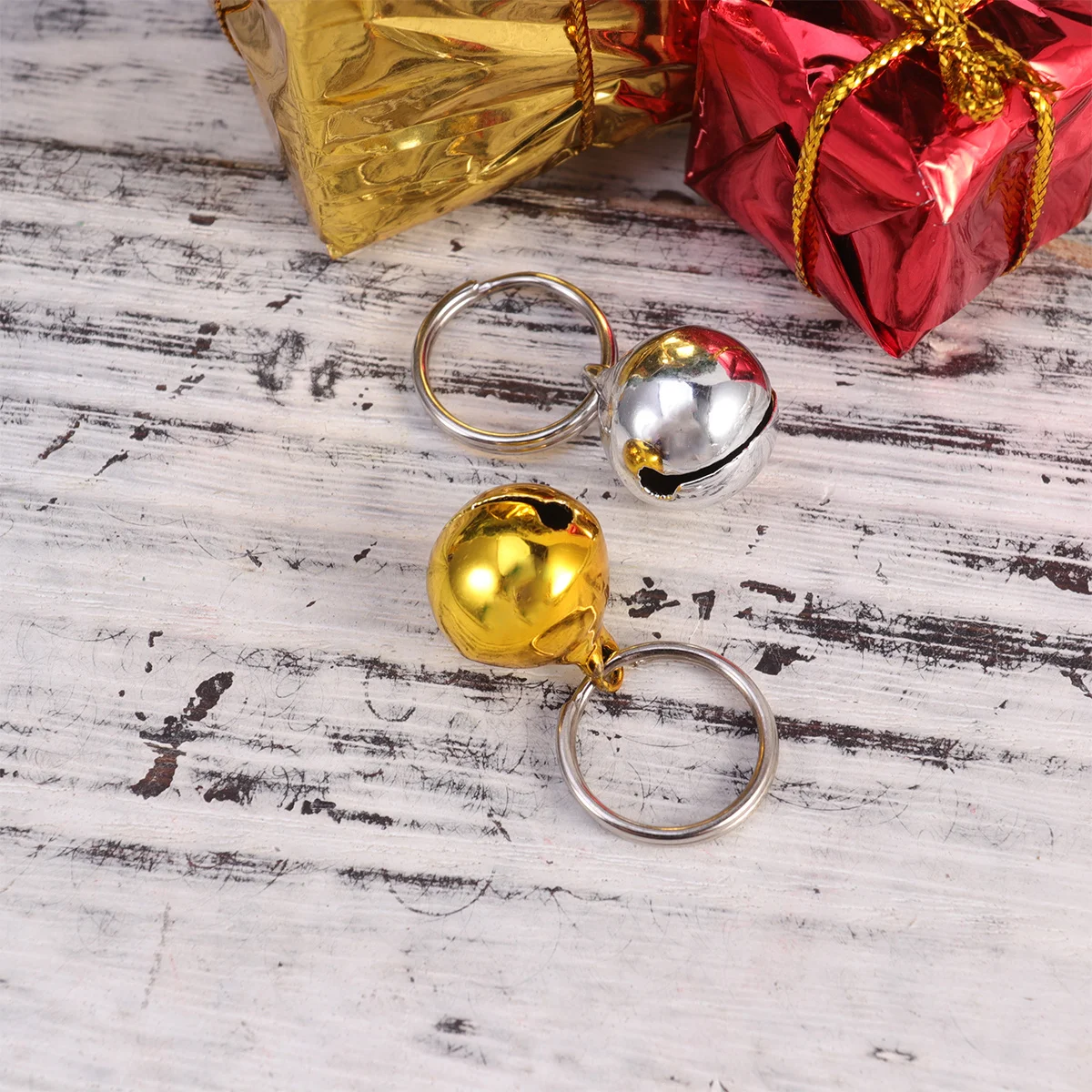 12Pcs Small Pet Bells for Collar Cat Puppy Dog Jingle Bell Set 14Mm Easy Attach Lightweight Non-Rust Golden Silver DIY Craft
12Pcs Small Pet Bells for Collar Cat Puppy Dog Jingle Bell Set 14Mm Easy Attach Lightweight Non-Rust Golden Silver DIY Craft