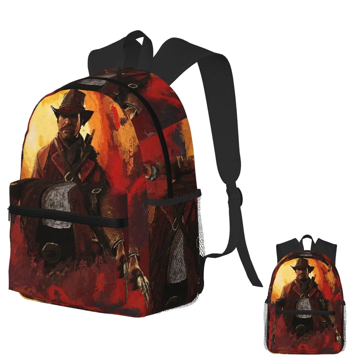 Arthur Morgan RDR2 Student Backpack School Bag Hiking Travel Daypack for Men Women Fashion Bookbag Shoulder Bags
Arthur Morgan RDR2 Student Backpack School Bag Hiking Travel Daypack for Men Women Fashion Bookbag Shoulder Bags