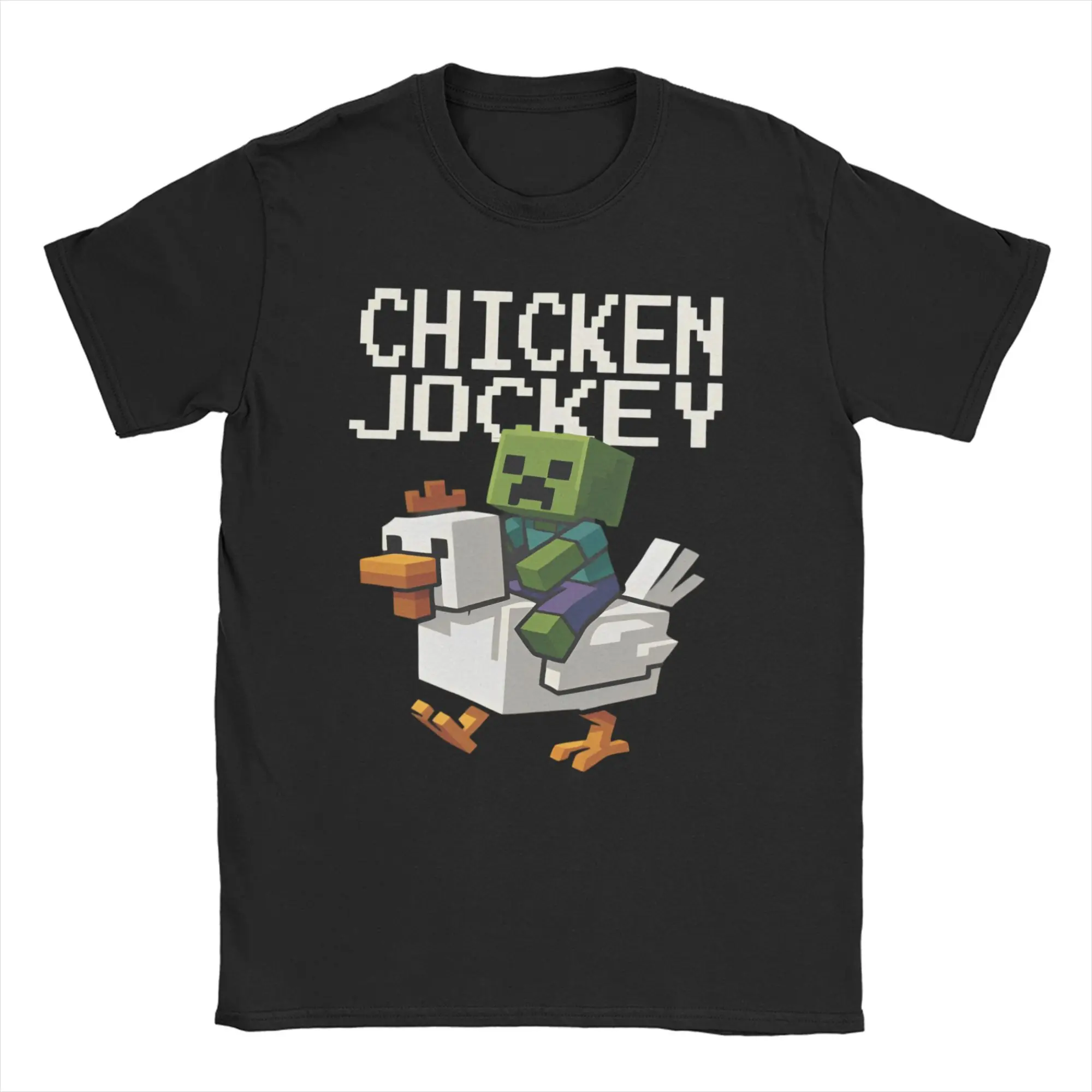 Chicken Jockey Zombie Мужские и женские футболки Игровая новинка Футболка с коротким рукавом с круглым вырезом Футболка из чистого хлопка Идея подарка Одежда
Chicken Jockey Zombie Мужские и женские футболки Игровая новинка Футболка с коротким рукавом с круглым вырезом Футболка из чистого хлопка Идея подарка Одежда