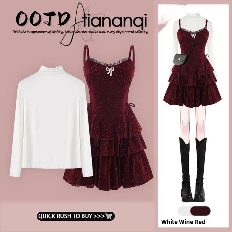 Slimming Effectiven Soft Loose Long Sve High Collar Dr Two Piece Set Autumn Winter New Sle Comfortable Inner Wear
Slimming Effectiven Soft Loose Long Sve High Collar Dr Two Piece Set Autumn Winter New Sle Comfortable Inner Wear