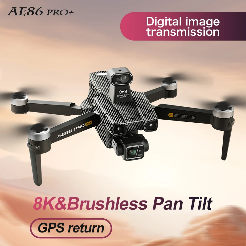 8K Drone RC Quadcopter Professional FPV Dron with 4K Camera GPS Obstacle Avoidance 3-Axis Gimbal Aerial Photography Foldable Toy
8K Drone RC Quadcopter Professional FPV Dron with 4K Camera GPS Obstacle Avoidance 3-Axis Gimbal Aerial Photography Foldable Toy