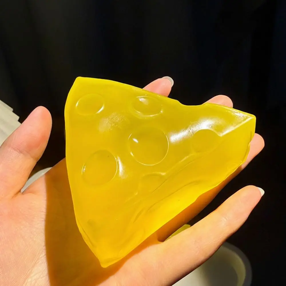 Super Soft Maltose Cheese Squeezable Toy Slow Rebound Shapeable Stress Relief Sensory Toy Realistic Reusable Cheese Squeeze Toy
Super Soft Maltose Cheese Squeezable Toy Slow Rebound Shapeable Stress Relief Sensory Toy Realistic Reusable Cheese Squeeze Toy