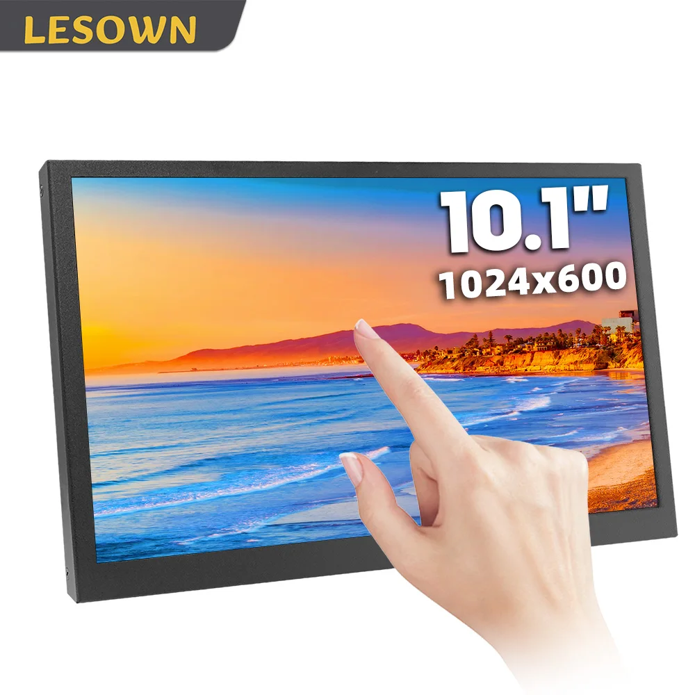 LESOWN 10.1 Inch Mini Secondary Monitor 1024×600 IPS Edge Display PC External Monitor Portable Media Players for Windows Android
LESOWN 10.1 Inch Mini Secondary Monitor 1024×600 IPS Edge Display PC External Monitor Portable Media Players for Windows Android