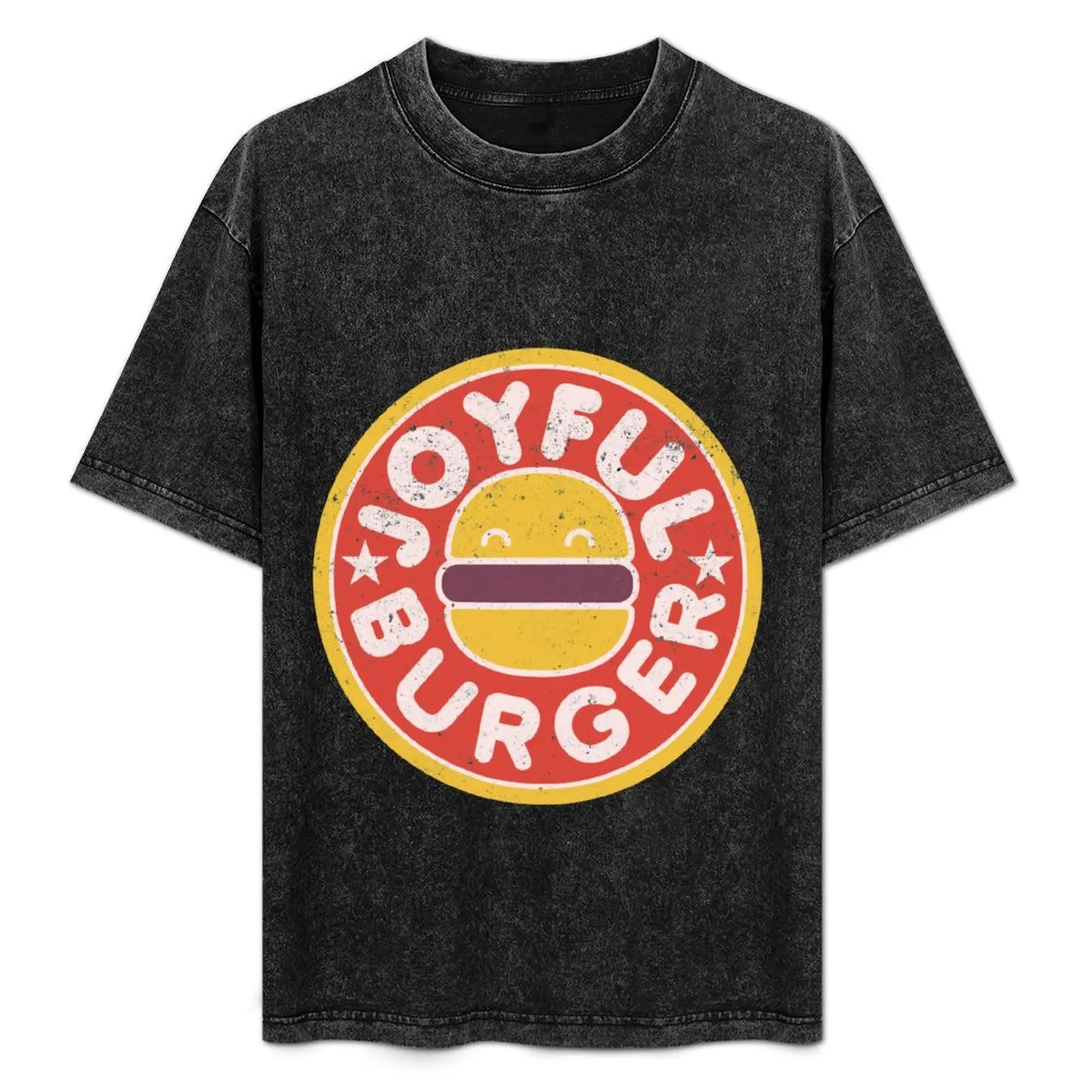 Joyful Burger T-Shirt Basic Solid Color Short Sleeve T-Shirt
Joyful Burger T-Shirt Basic Solid Color Short Sleeve T-Shirt