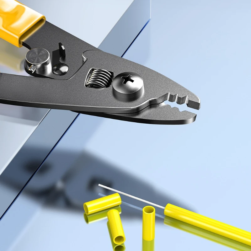 Fiber Line Stripping Pliers High Carbon Steel Wire Strippers For Stripping Buffer Coating, Two Port CFS-2 Three Port CFS-3
Fiber Line Stripping Pliers High Carbon Steel Wire Strippers For Stripping Buffer Coating, Two Port CFS-2 Three Port CFS-3