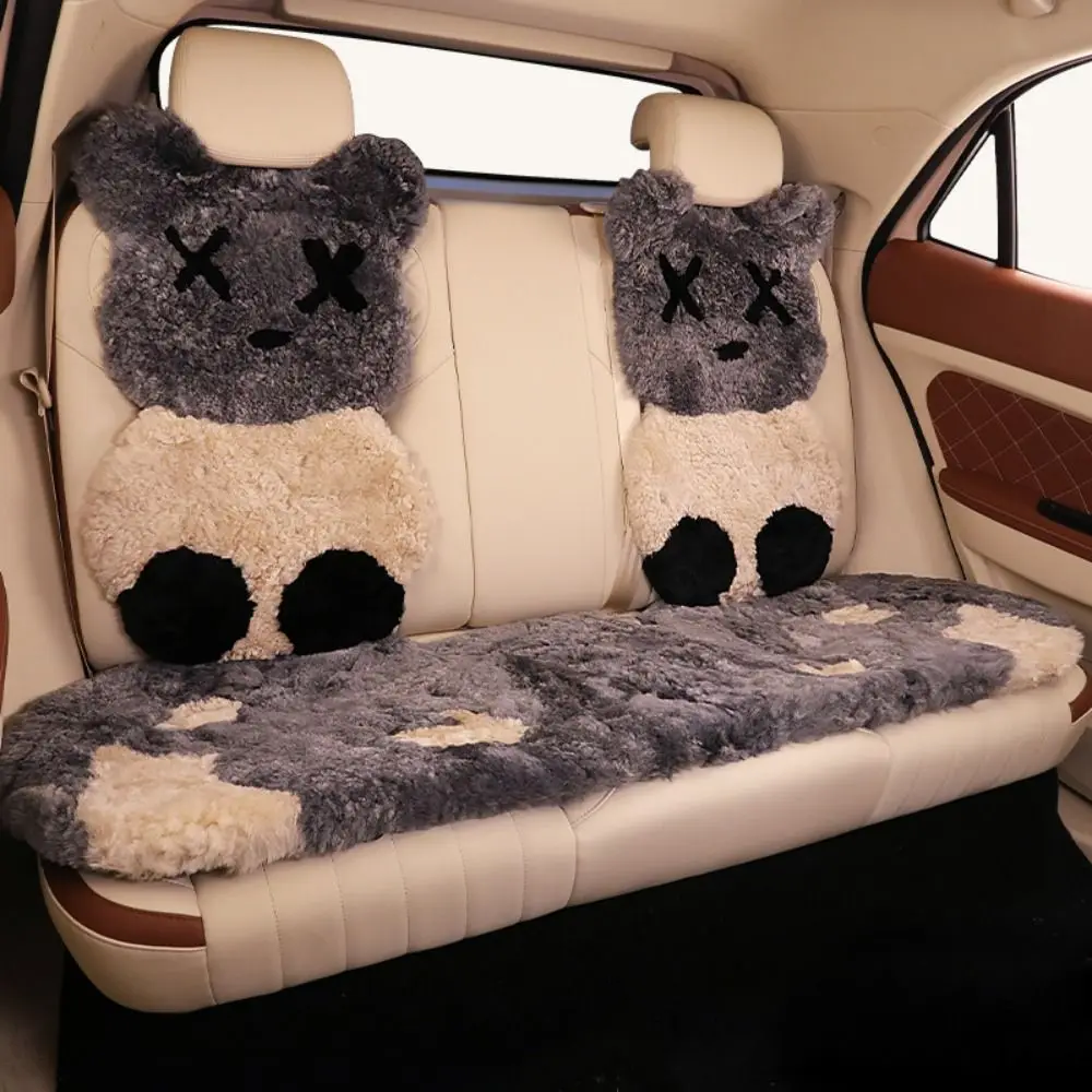 Durable Thickened Cartoon Car Warm Cushion Non-slip Soft Bear Car Seat Cushion Wool Cute Car Seat Cover Automobile
Durable Thickened Cartoon Car Warm Cushion Non-slip Soft Bear Car Seat Cushion Wool Cute Car Seat Cover Automobile