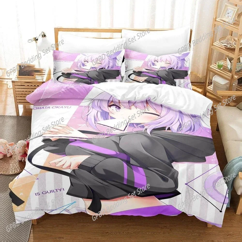 Anime Nekomata Okayu Comfortable Duvet Quilt Cover Pillowcase Bedding Set Children Bedroom Decoration Home Textile
Anime Nekomata Okayu Comfortable Duvet Quilt Cover Pillowcase Bedding Set Children Bedroom Decoration Home Textile