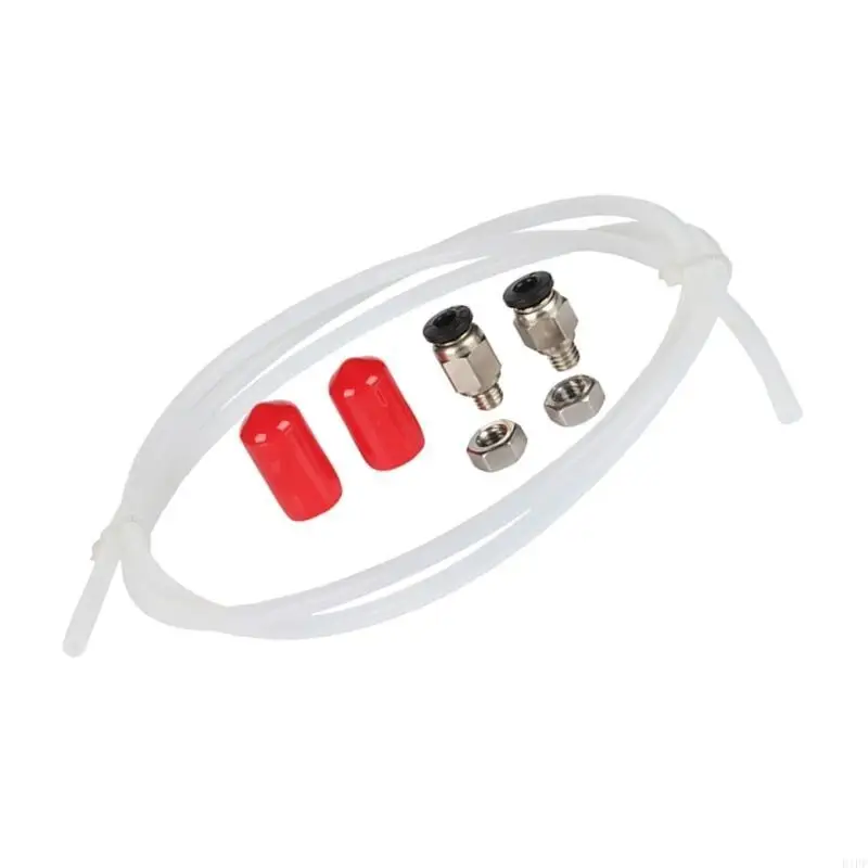 E1PF 3D Printing Accessory Filaments Tube Tubing Set 2.5x4mm 100CM with Connectors
E1PF 3D Printing Accessory Filaments Tube Tubing Set 2.5x4mm 100CM with Connectors