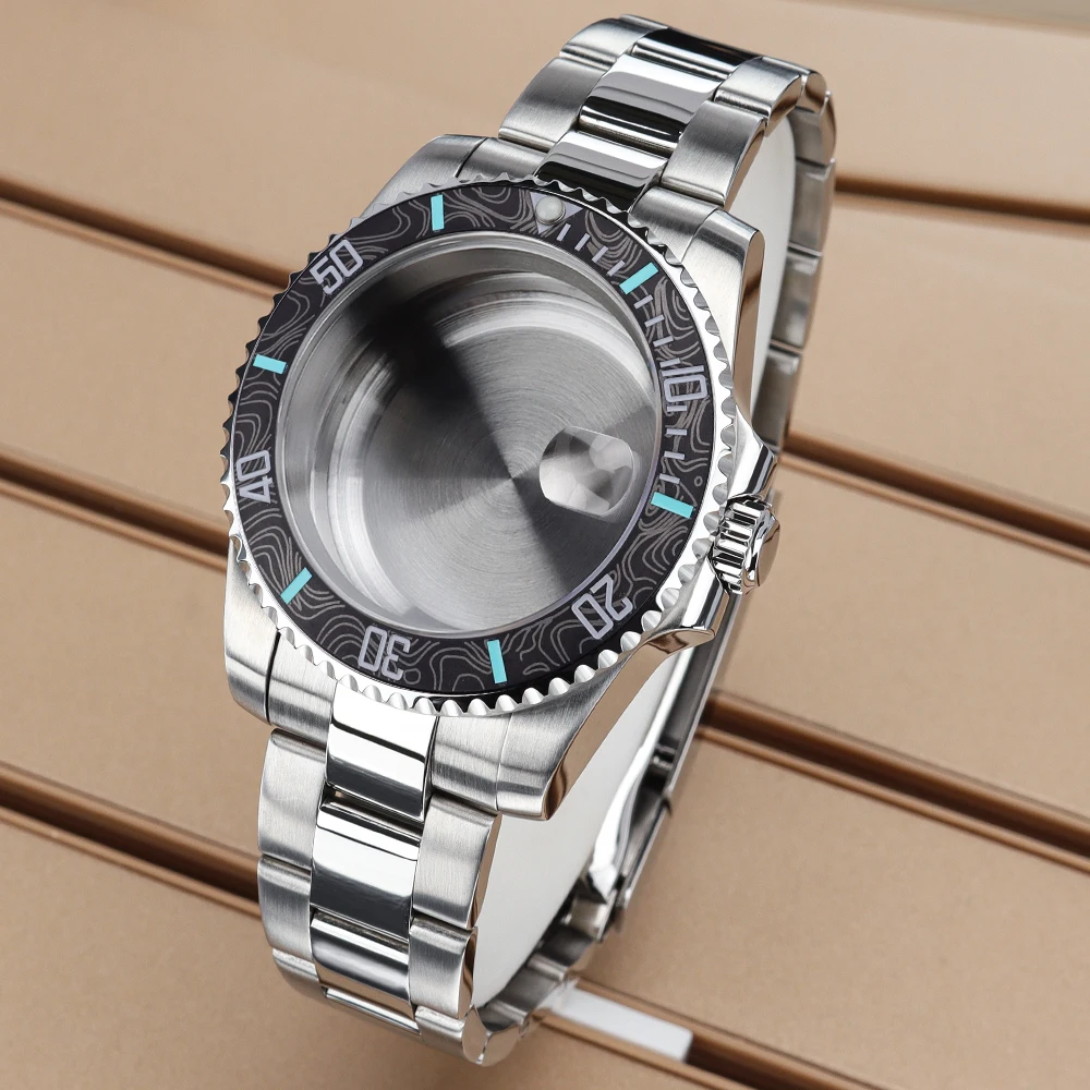 40mm 20bar Waterproof Case For Submariner NH35 NH36 NH34 NH70 Eta 2824 Miyota 8215 Movement Watch Case Bracelet Set High Quality
40mm 20bar Waterproof Case For Submariner NH35 NH36 NH34 NH70 Eta 2824 Miyota 8215 Movement Watch Case Bracelet Set High Quality