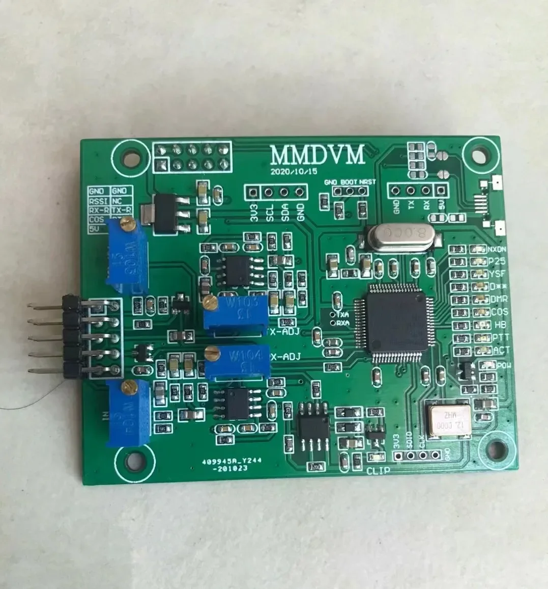 MMDVM многорежимный цифровой голосовой модем с открытым исходным кодом, цифровой репитер DMR, плата для Raspberry Pi, поддержка аналогового цифрового режима
MMDVM многорежимный цифровой голосовой модем с открытым исходным кодом, цифровой репитер DMR, плата для Raspberry Pi, поддержка аналогового цифрового режима
