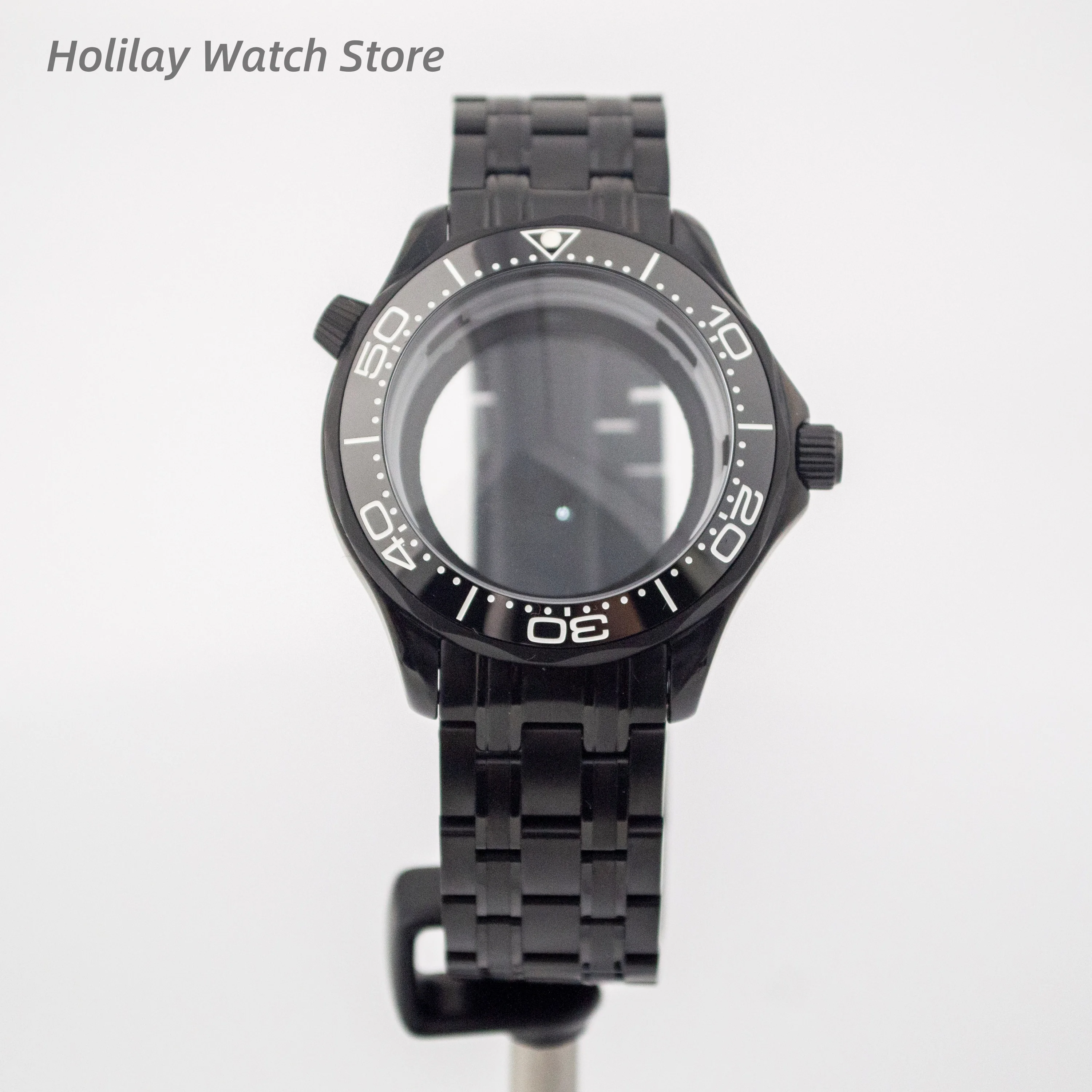 for Seamaster 300 Case NH35 Stainless Steel Watch Case Strap 41mm Watchcase fit NH35 NH36 Mechanical Movement Watch Parts
for Seamaster 300 Case NH35 Stainless Steel Watch Case Strap 41mm Watchcase fit NH35 NH36 Mechanical Movement Watch Parts