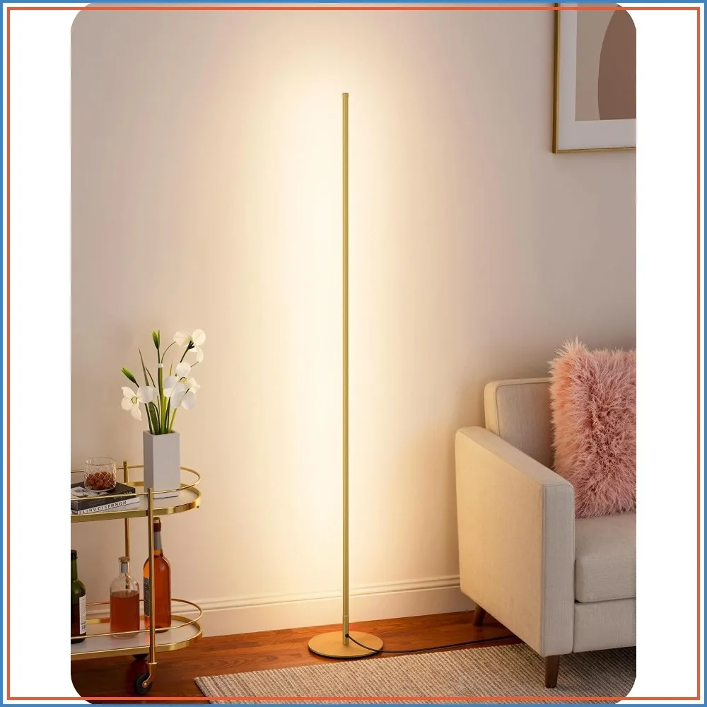 Remote Control & Foot Switch Floor Lamp, 10%-100% Dimmable Standing Lamp with 7 Color Temperature, 57.5" Tall Corner Floor Lamp for Living Room, Bedroom, Office
Remote Control & Foot Switch Floor Lamp, 10%-100% Dimmable Standing Lamp with 7 Color Temperature, 57.5" Tall Corner Floor Lamp for Living Room, Bedroom, Office