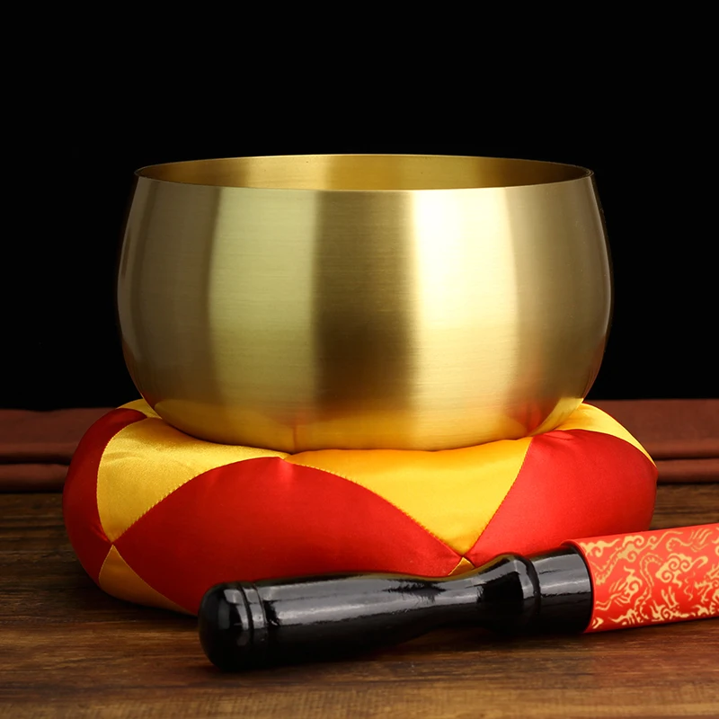 Brass Nepal Singing Bowl Meditation Yoga Buddha Tibetan Singing Bowls Sound Healing Instrument Accessories Desktop Decoration
Brass Nepal Singing Bowl Meditation Yoga Buddha Tibetan Singing Bowls Sound Healing Instrument Accessories Desktop Decoration
