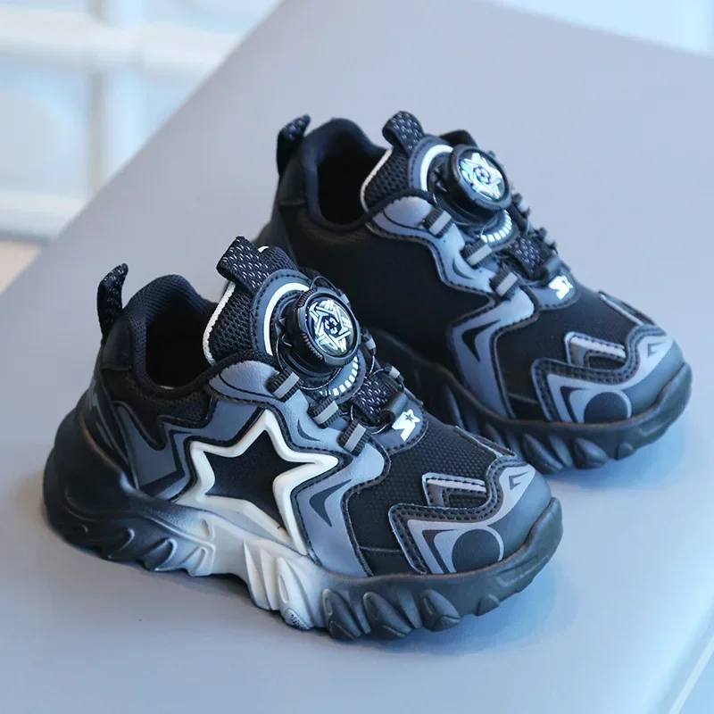 Kid Autumn Clunky Low Top Sneaker Children Spring Sport Shoes Children Casual Soft-soled Shoes Rotating Buttons Mesh Star
Kid Autumn Clunky Low Top Sneaker Children Spring Sport Shoes Children Casual Soft-soled Shoes Rotating Buttons Mesh Star