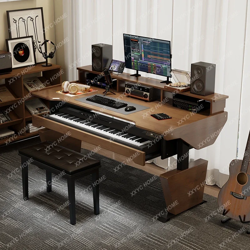 HMJElectric lift electric piano table i keyboard table arrangement workbench recording studio music production table
HMJElectric lift electric piano table i keyboard table arrangement workbench recording studio music production table