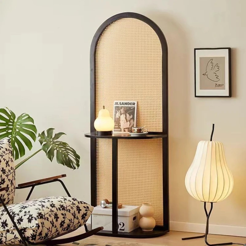 M1 retro solid wood rattan mobile flower stand seat screen partition cabinet guest Chinese entrance porch storage magazine
M1 retro solid wood rattan mobile flower stand seat screen partition cabinet guest Chinese entrance porch storage magazine