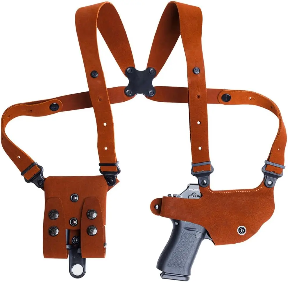 Classic Lite 2.0 Shoulder Holster System - Premium Center Cut Steerhide, Right Hand
Classic Lite 2.0 Shoulder Holster System - Premium Center Cut Steerhide, Right Hand