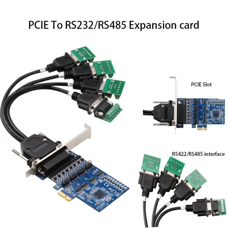 Адаптер адаптера PCI-E Riser Преобразователь PCIe Карта расширения PCI Express Карта PCI-E к RS485/RS232 промышленного класса для ПК
Адаптер адаптера PCI-E Riser Преобразователь PCIe Карта расширения PCI Express Карта PCI-E к RS485/RS232 промышленного класса для ПК
