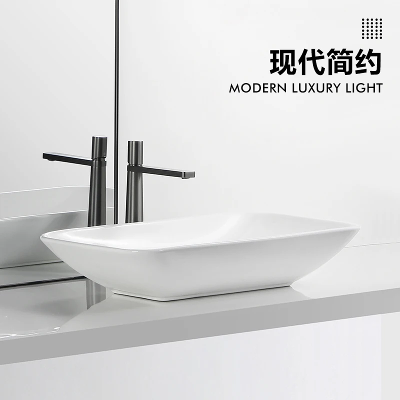 Simple hand wash tray Ceramic table basin Square bathroom Washbasin Washbasin Balcony basin Washbasin Art basin
Simple hand wash tray Ceramic table basin Square bathroom Washbasin Washbasin Balcony basin Washbasin Art basin