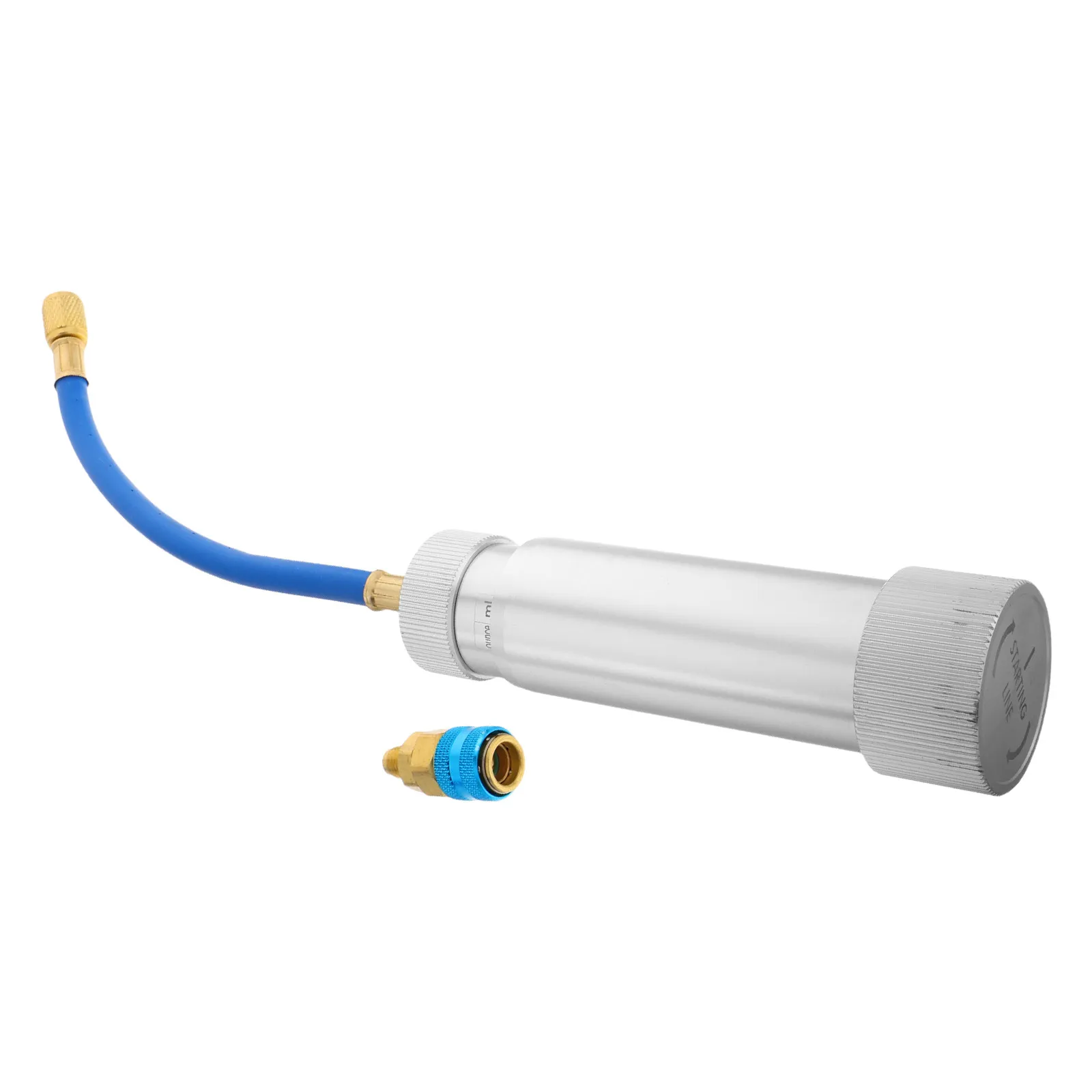 Car Air Conditioning Tool Manual Screw-In Oil Dye Injection Automotive Repair Kit Recharge Hose Adapter Leak Detection
Car Air Conditioning Tool Manual Screw-In Oil Dye Injection Automotive Repair Kit Recharge Hose Adapter Leak Detection