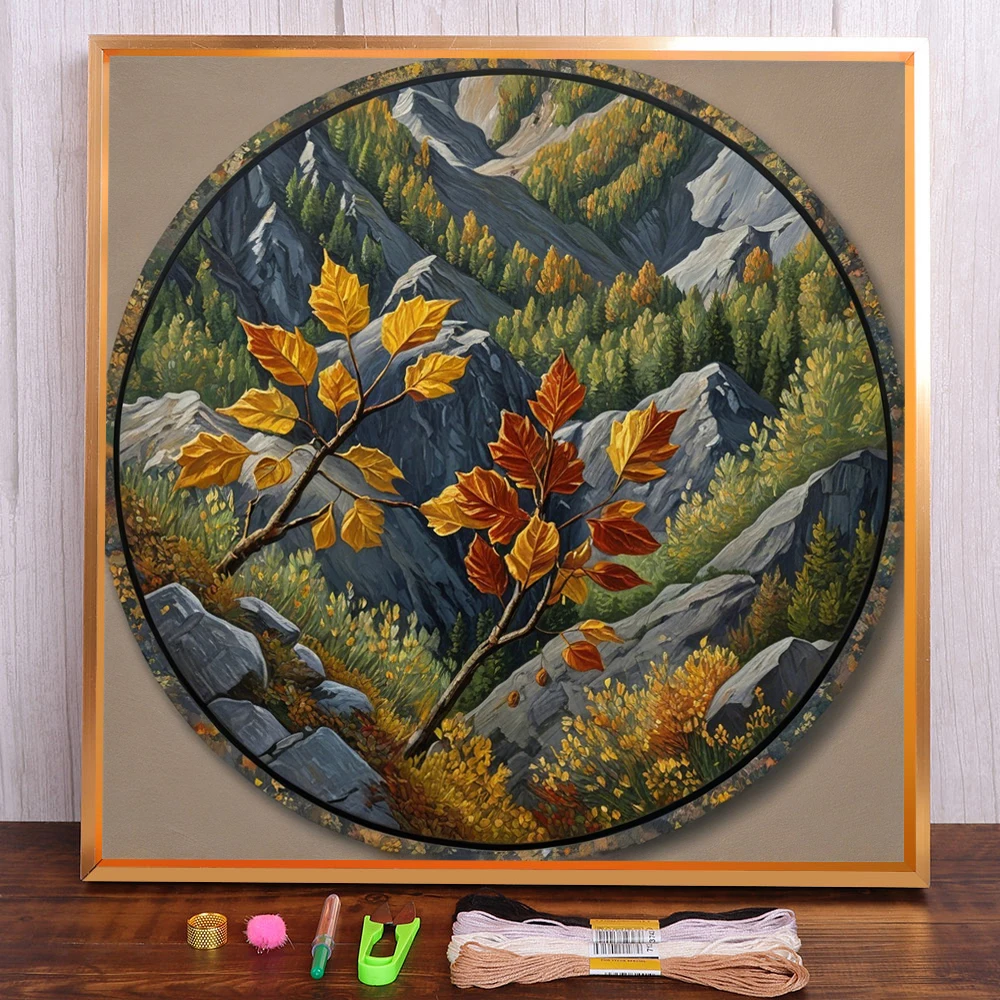 Landscape Nature Printed Fabric Cross-Stitch Embroidery Kit Knitting Sewing Handicraft Needlework Counted Promotions Home Decor
Landscape Nature Printed Fabric Cross-Stitch Embroidery Kit Knitting Sewing Handicraft Needlework Counted Promotions Home Decor