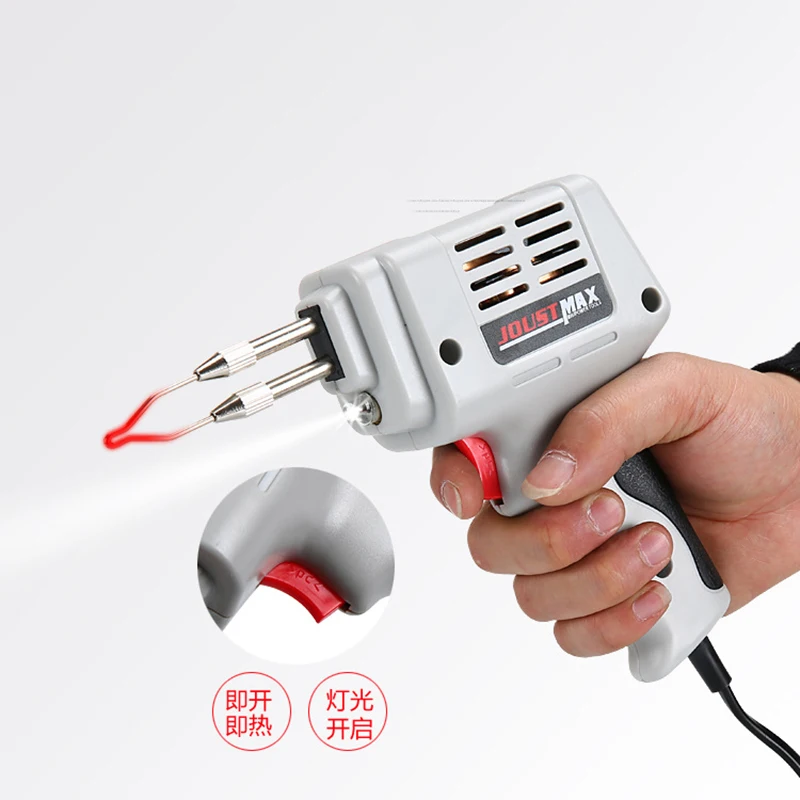 Selling Electrical Soldering Iron Gun Hot Air Heat Gun Hand Welding Tool With Solder Wire Welding Repair Tools Kit EU 220V 100W
Selling Electrical Soldering Iron Gun Hot Air Heat Gun Hand Welding Tool With Solder Wire Welding Repair Tools Kit EU 220V 100W