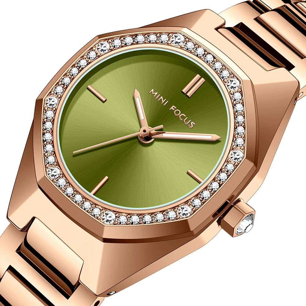 MINI FOCUS Women's Wristwatch Elegant Luxury Quartz Watch For Women Fashion Waterproof Watches Stainless Steel Strap 0433L
MINI FOCUS Women's Wristwatch Elegant Luxury Quartz Watch For Women Fashion Waterproof Watches Stainless Steel Strap 0433L