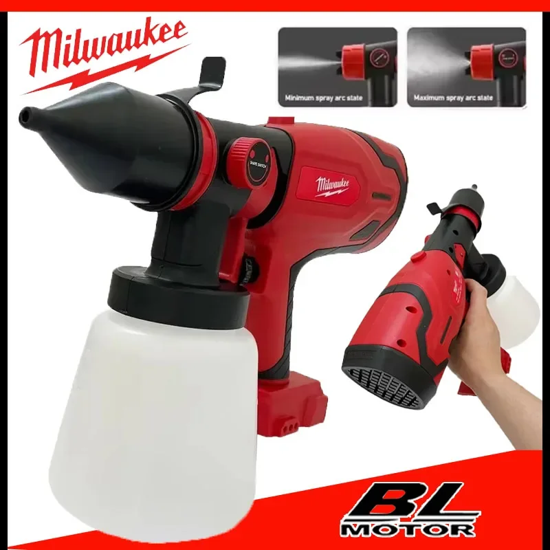 Milwaukee 800 мл электрический пистолет-распылитель беспроводной распылитель краски автомебель стальное покрытие аэрограф совместимый красный электрический распылитель
Milwaukee 800 мл электрический пистолет-распылитель беспроводной распылитель краски автомебель стальное покрытие аэрограф совместимый красный электрический распылитель