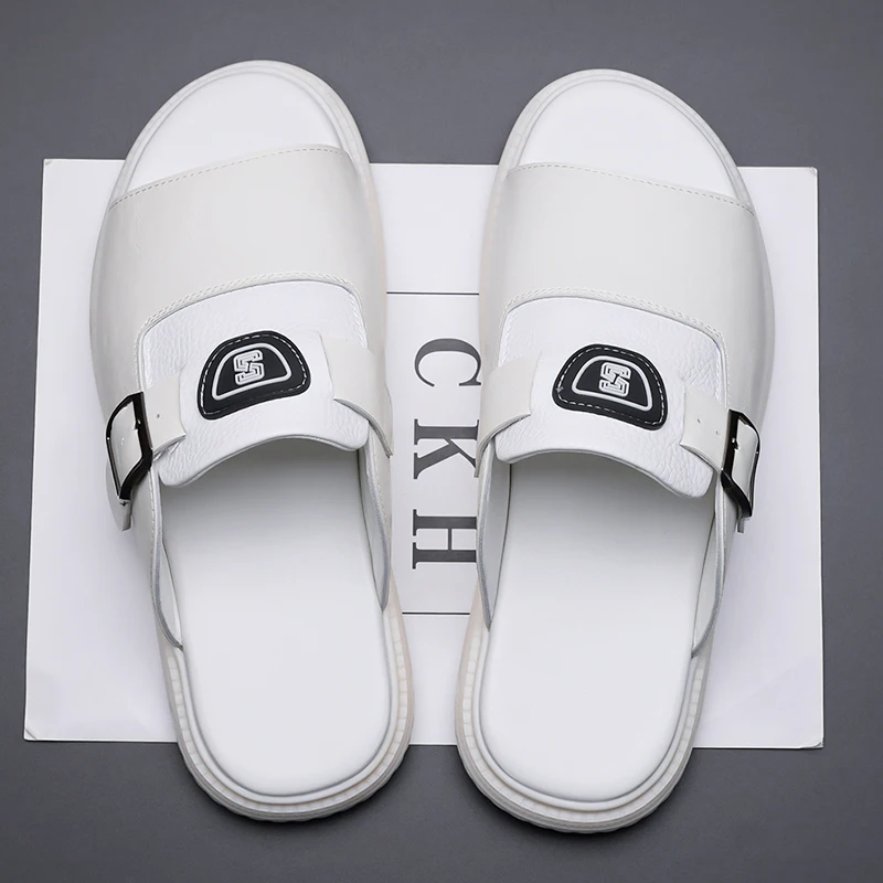 Low Foot Load Men Casual Summer Slippers Anti Slip Weightless Construction Cut Burden for Long Distance Outdoor Leisure Walking
Low Foot Load Men Casual Summer Slippers Anti Slip Weightless Construction Cut Burden for Long Distance Outdoor Leisure Walking