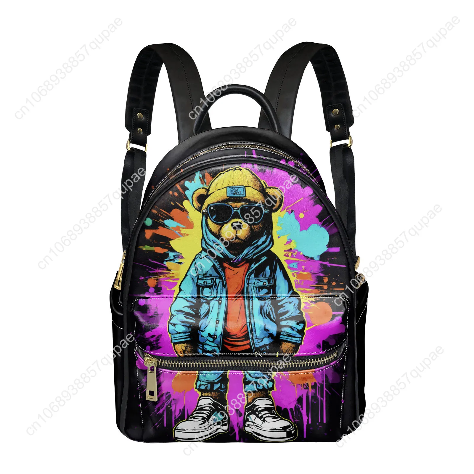 Kawaii Graffiti Bear Backpack Womens Men Personalized Double Shoulder Bag Business Travel Bookbag Rucksack Gift Daypack
Kawaii Graffiti Bear Backpack Womens Men Personalized Double Shoulder Bag Business Travel Bookbag Rucksack Gift Daypack