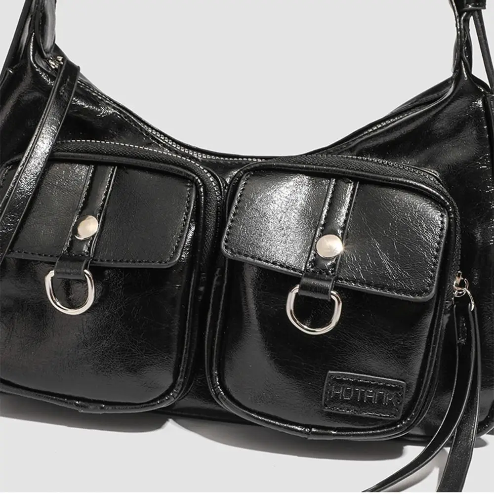Trend Y2K Retro Shoulder Bag Multi-pocket Spicy Girl Vintage Underarm Bag Korean Fashion Locomotive Pack Shopping
Trend Y2K Retro Shoulder Bag Multi-pocket Spicy Girl Vintage Underarm Bag Korean Fashion Locomotive Pack Shopping