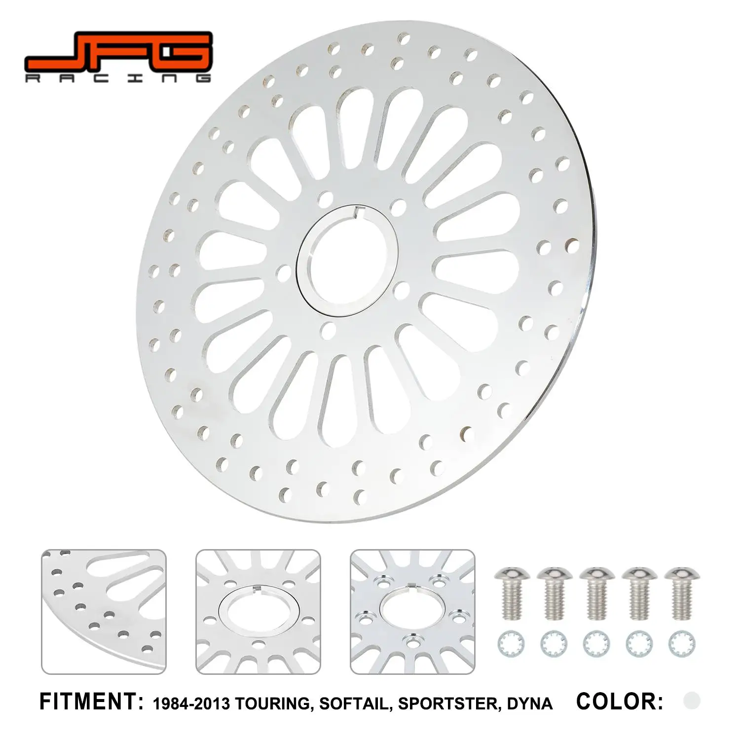 Front Rear Brake Disc Rotor Stainless steel Motorcycle accessories For Harley 1984-2013 SOFTAIL SPORTSTER DYNA MODELS
Front Rear Brake Disc Rotor Stainless steel Motorcycle accessories For Harley 1984-2013 SOFTAIL SPORTSTER DYNA MODELS