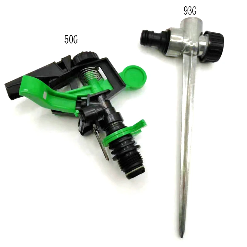1/2" Rocker Sprinkler 360 Degree Adjustable Rocker Arm Nozzle Garden Lawn Flowerbed Greenhouse Watering Irrigation Tool
1/2" Rocker Sprinkler 360 Degree Adjustable Rocker Arm Nozzle Garden Lawn Flowerbed Greenhouse Watering Irrigation Tool