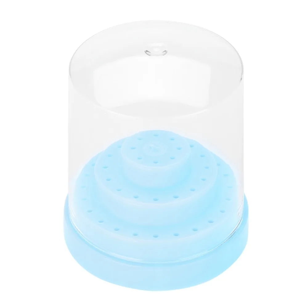 48 Holes Nail Drill Bit Holder Plastic Transparent Cover Grinding Head Storage Box Manicure Bit Organizer
48 Holes Nail Drill Bit Holder Plastic Transparent Cover Grinding Head Storage Box Manicure Bit Organizer