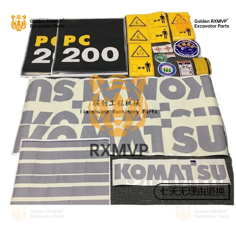 For Komatsu PC200/210/220/350/400/450-7-8 Full Car Sticker Car Logo Sticker Excavator Accessories
For Komatsu PC200/210/220/350/400/450-7-8 Full Car Sticker Car Logo Sticker Excavator Accessories