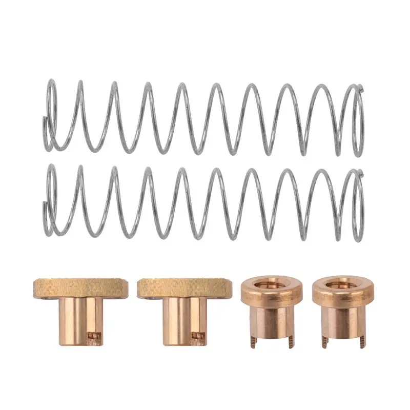 QWE-T8 Anti Backlash Spring Loaded Nut Elimination Space Nut For Ender 3 CR-10 T8 Lead Screw DIY CNC 3D Printer Lead 2Mm
QWE-T8 Anti Backlash Spring Loaded Nut Elimination Space Nut For Ender 3 CR-10 T8 Lead Screw DIY CNC 3D Printer Lead 2Mm
