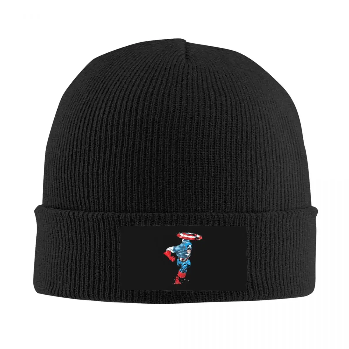 Custom Captain America Bonnet Hats Hip Hop Knit Hat For Women Men Winter Warm Superhero Skullies Beanies Caps
Custom Captain America Bonnet Hats Hip Hop Knit Hat For Women Men Winter Warm Superhero Skullies Beanies Caps