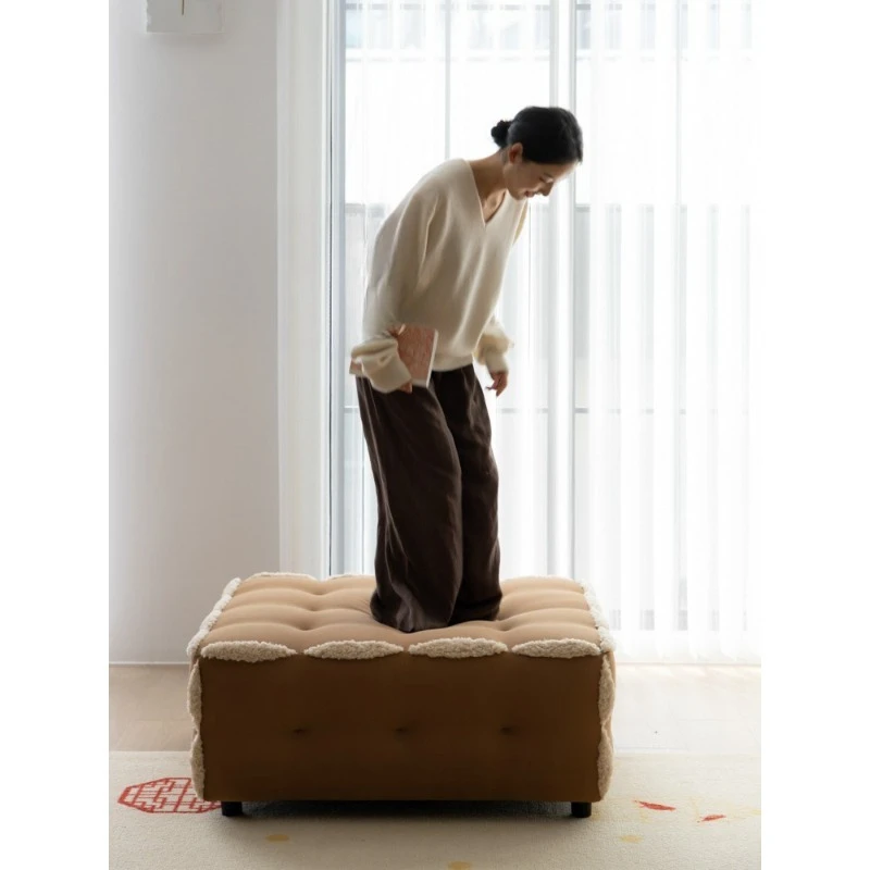 Lamb fleece cheese block modular combination sofa brown multi-purpose end chair
Lamb fleece cheese block modular combination sofa brown multi-purpose end chair